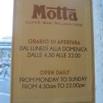 Motta Caffè Bar Milano 1928 - 