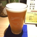 TOWA 麦酒と日本酒と蕎麦 - 真夏の昼下がりにSummer Christmas IPA(^^)