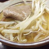 牛幸 本店 - 天つゆでもやし&お肉