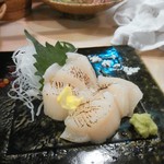 はちどり - ホタテ貝造り