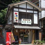 湯の峰温泉　売店・食堂 - 2015年7月19日。訪問