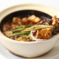 四川産花山椒入りマーボ豆腐