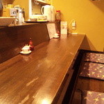 清水の酒　臥龍梅 伸 - カウンター席