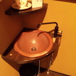 清水の酒　臥龍梅 伸 - 手洗い器