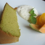 タントグラッツェ - 抹茶シフォンケーキ