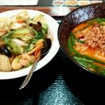 台湾料理 祥瑞 - 台湾豚骨ラーメン＋中華飯