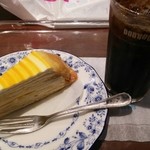 ドトールコーヒーショップ - ケーキセット 550円
