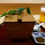 松川 - 檜の木箱
