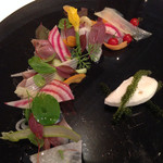 レ セゾン - 鯖の前菜  Aug/2015