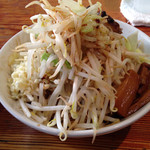 極太濁流ラーメン ら・けいこ - 汁なし 野菜増し