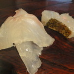 千成寿司 - 鱸＆鱸炙り