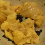 千成寿司 - 淡路島赤雲丹＆北海道産ムラサキ雲丹＆愛媛赤雲丹の小さい丼