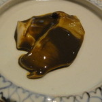 千成寿司 - 生鮑スライス肝逢え