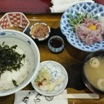 みやこ荘 - みやこ荘の鰺たたき丼☆