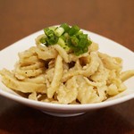 danji-gyouza - 大山鶏の鶏皮ポン酢