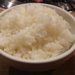 焼肉問屋　くに家 - 15.08.03 ライス大(270円)