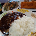 大衆食堂 半田屋 - 黒ビーフカレー