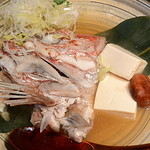 和み庵　篤屋 - 鯛の酒蒸し