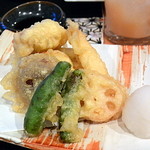 和み庵　篤屋 - 鱧の天ぷら