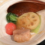 和み庵　篤屋 - 合鴨のカレー煮