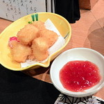 和み庵　篤屋 - カマンベールフライ（いちごジャム）