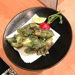 和み庵　篤屋 - 活蛸の青のり揚げ