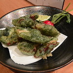 和み庵　篤屋 - 活蛸の青のり揚げ