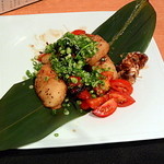 和み庵　篤屋 - スズキトマトバター焼き