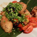 和み庵　篤屋 - スズキトマトバター焼き