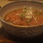 つきじ 文化人 - トマトそば 1,030円=15年8月