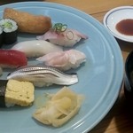 Sushi Wasabi - すしランチ にぎり(2015.08)