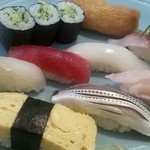 Sushi Wasabi - すしランチ にぎり(2015.08)