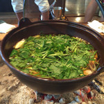 柳家 - 天然鴨だしの山菜鍋