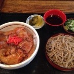 Itsuki - 豚丼ミニそばセット1200円
