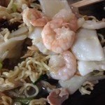 チャイナレストラン 横浜 - 五目ヤキソバ 750円 大盛100円増し