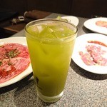 肉焼家　琉庵 - 玉露茶ハイ