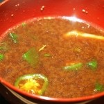 鮨 惣五郎 - メヌケと万願寺の赤出汁