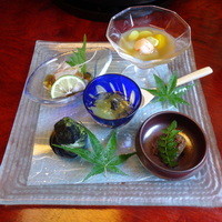 モリタ屋 木屋町店 - 2015.7①前菜五種盛
                    