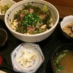 りょうぶ - 鮪ねぎとろ丼セット