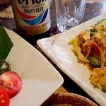 Kushiyaki Gou - オリオンビール＆ゴーヤチャンプルと海ぶどう