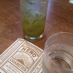 デザートカフェ長楽館 - 夏季限定のモヒートみたいな飲み物