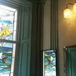 デザートカフェ長楽館 - 女子トイレのステンドグラス