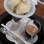 デザートカフェ長楽館 - アフォガード