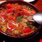 ビストロ カルネジーオ - 天使のエビのアヒージョ。