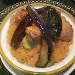 ラジュール - 野菜とチキンのクスクス