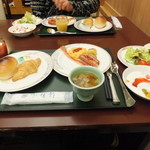 水明館 - 朝食　洋食系盛り付け例①