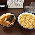 つけめん 玉 - 201508 玉  ★辛いつけめん（中盛無料・900円）★