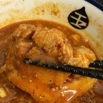 つけめん 玉 - 201508 玉  ★辛いつけめん（中盛無料・900円）★チャーシュー