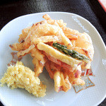 鴻の池 - かき揚げ