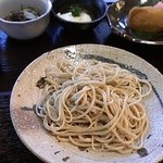 Teuchi Soba Mitani - 二種盛り薬味膳のせいろ